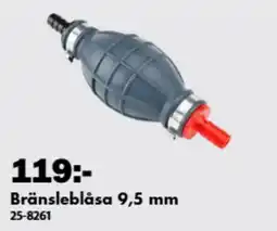 Biltema Bränsleblåsa 9,5 mm erbjuda