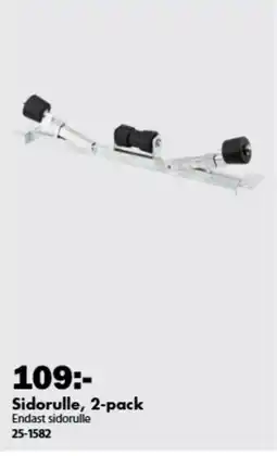 Biltema Sidorulle, 2-pack erbjuda