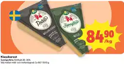 Coop Arla klassikerost erbjuda