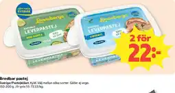 Coop Lonneberga bredbar pastej erbjuda