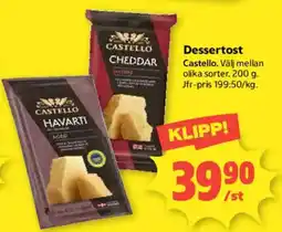 Coop Castello dessertost erbjuda