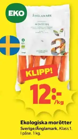 Coop Ånglamark morötter erbjuda