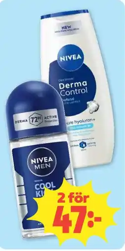 Coop Nivea men cool kick erbjuda