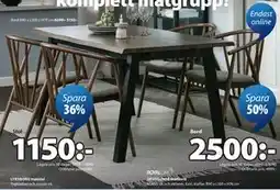 JYSK LYKSBORG matstol erbjuda