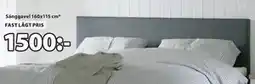 JYSK Sänggavel 160x115 cm erbjuda