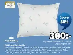 JYSK BEITO anddunskudde erbjuda