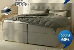 JYSK TYSLA kontinentalsäng + KOLA bäddmadrass erbjuda