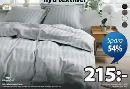 JYSK NELL påslakanset i satin erbjuda