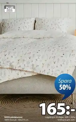 JYSK SUSSI påslakanset erbjuda