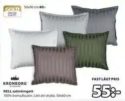 JYSK NELL satinörngott erbjuda