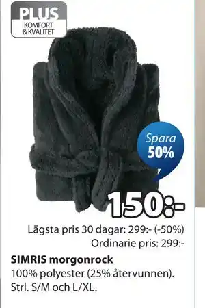 SIMRIS morgonrock