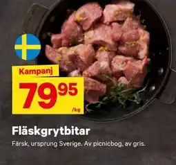 City Gross Fläskgrytbitar erbjuda