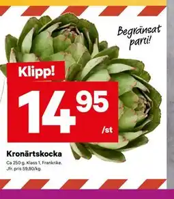 City Gross Kronärtskocka erbjuda