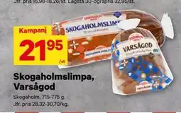 City Gross Skogaholmslimpa, Varsågod erbjuda