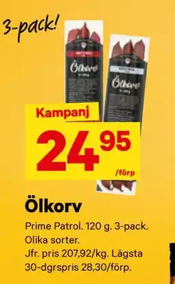 City Gross Ölkorv erbjuda