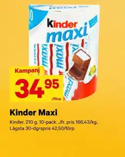 City Gross Kinder Maxi erbjuda
