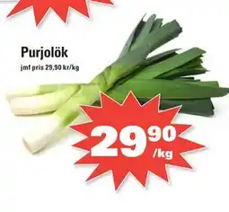 Nära dej Purjolök erbjuda