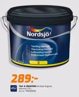 Bolist TAK- & VÄGGFÄRG erbjuda