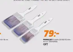 Bolist PENSELSET erbjuda