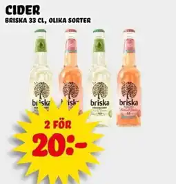 Nelins Briska cider erbjuda