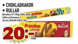 Nelins Marabou chokladkakor rullar erbjuda