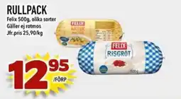 Din Mat Felix risgröt erbjuda
