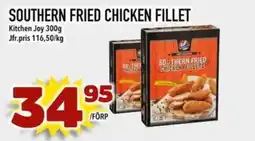 Din Mat Kitchen Joy southern fried chicken fillet erbjuda