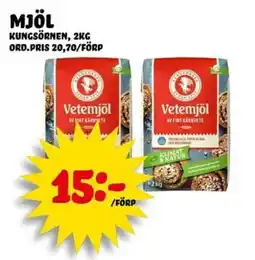 Nelins Kungsörnen vetemjöl erbjuda