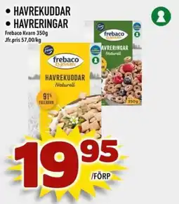 Nelins Frebaco havrekuddar havreringar erbjuda
