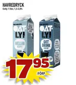 Nelins Oatly oat drink erbjuda