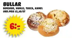 Nelins Bullar bonjour vanlij tosca kanel erbjuda