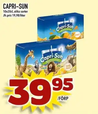 Din Mat Capri-Sun erbjuda