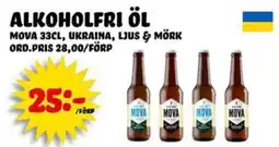 Nelins Mova alkoholfri öl erbjuda