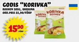 Nelins Godis korivka erbjuda
