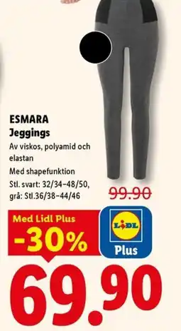 Lidl Esmara Jeggings erbjuda