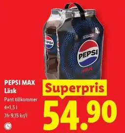 Lidl Pepsi Max Läsk erbjuda