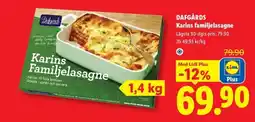 Lidl Dafgårds Karins Familjelasagne erbjuda