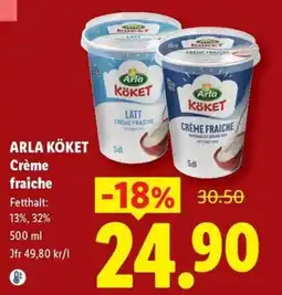 Lidl Arla köket crème fraiche erbjuda