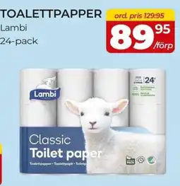 Matrix Butikerna Lambi toilet paper erbjuda