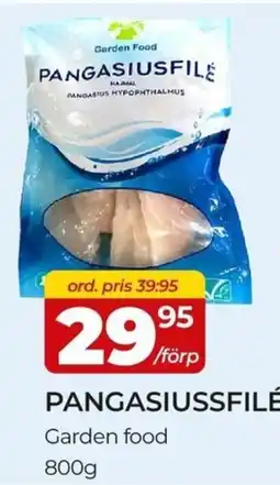 Matrix Butikerna Garden food Pangasiusfile erbjuda