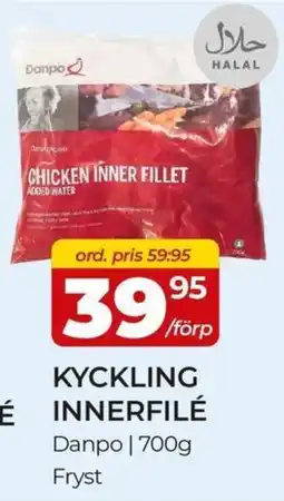 Matrix Butikerna Danpo kyckling innerfilé erbjuda