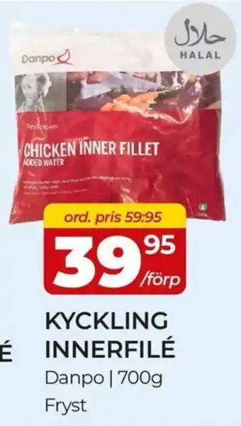 Matrix Butikerna Danpo kyckling innerfilé erbjuda