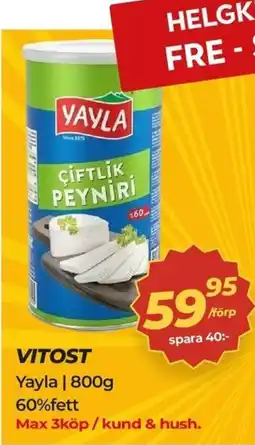 Matrix Butikerna Vitost Yayla erbjuda