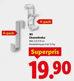 Lidl W5 Elementkrokar erbjuda