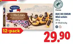 Lidl Duc De Coeur mini-eclairs erbjuda