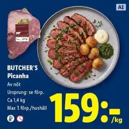Lidl Butcher's Picanha erbjuda