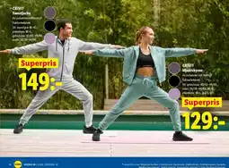 Lidl Crivit sweatjacka erbjuda