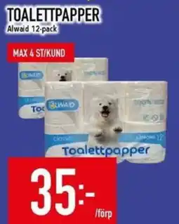 Matdax Alwaid toalettapper erbjuda