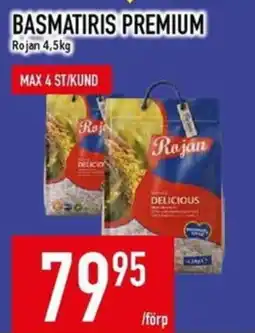 Matdax Rojan basmatiris premium erbjuda