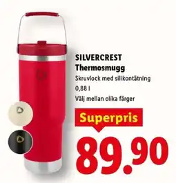 Lidl Silvercrest Thermosmugg erbjuda